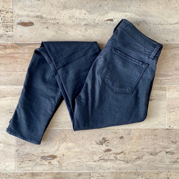 J Brand Blue Super Skinny Coated Jeans Size 27 - Picture 1 of 8